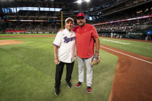 Rickey Hill with Benji Gil